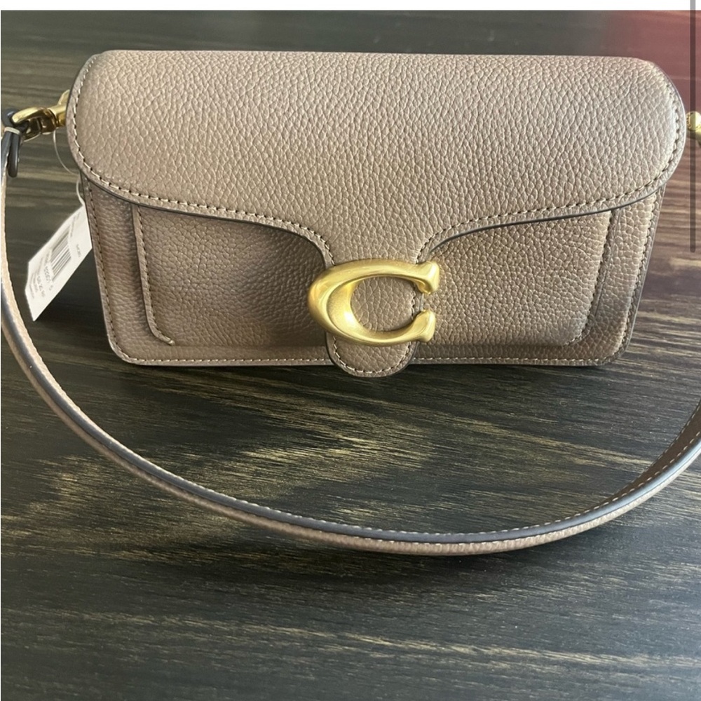 Coach Brown Leather Crossbody Bag